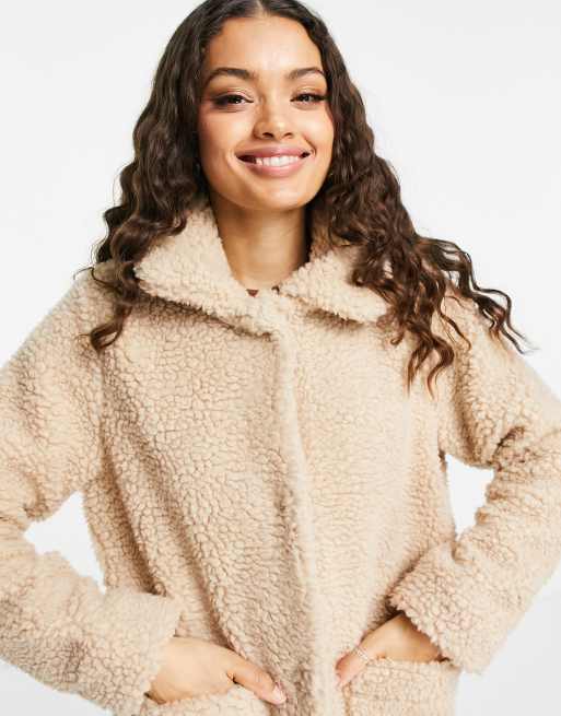 Asos petite clearance teddy coat