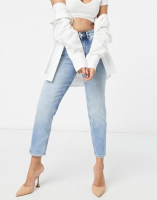 only petite veneda mom jeans