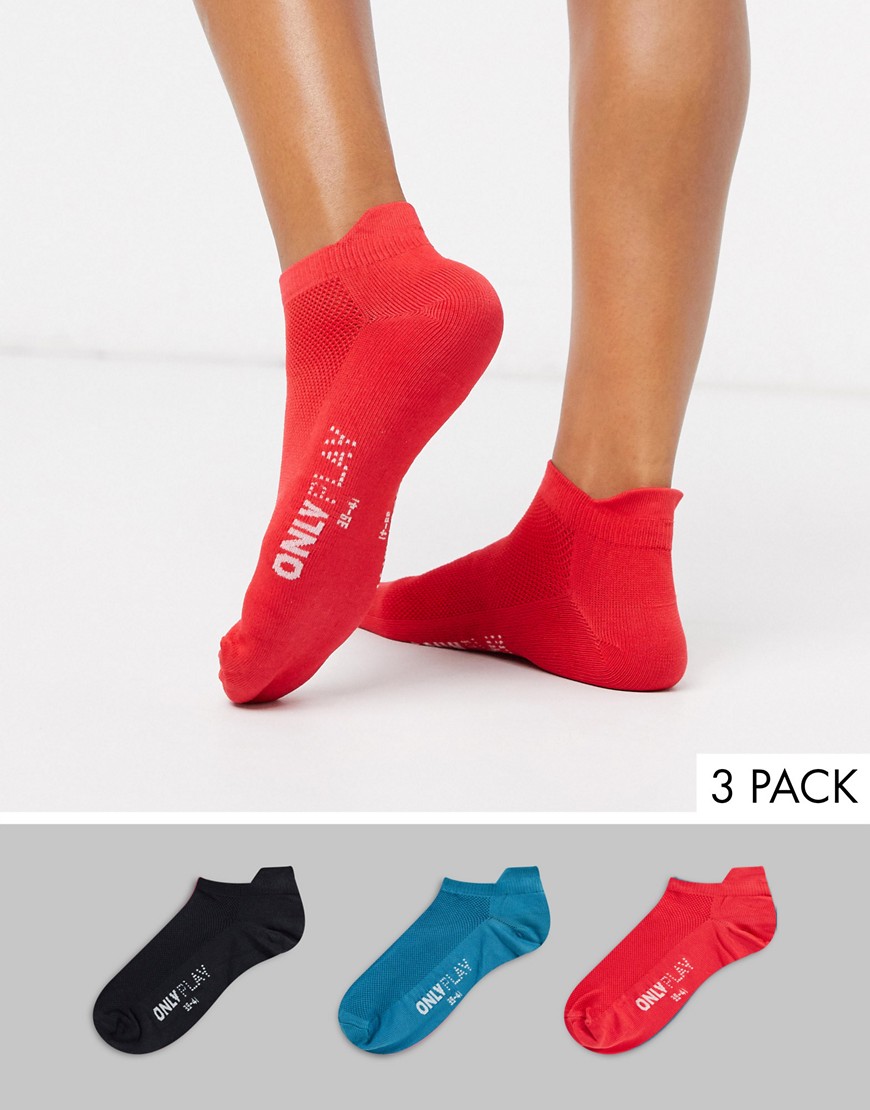 Only Play 3 pack socks-Multi