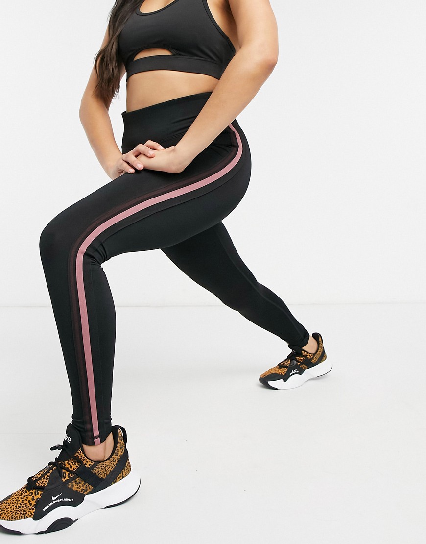 Only Play Bako high waist training tights in black