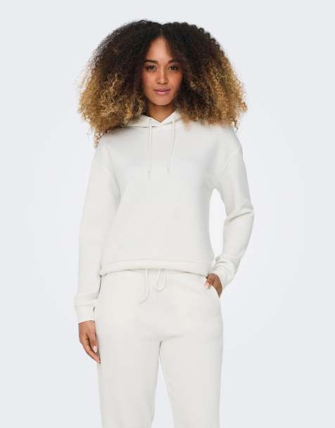 Only Play – Biała bluza z kapturem - view 1