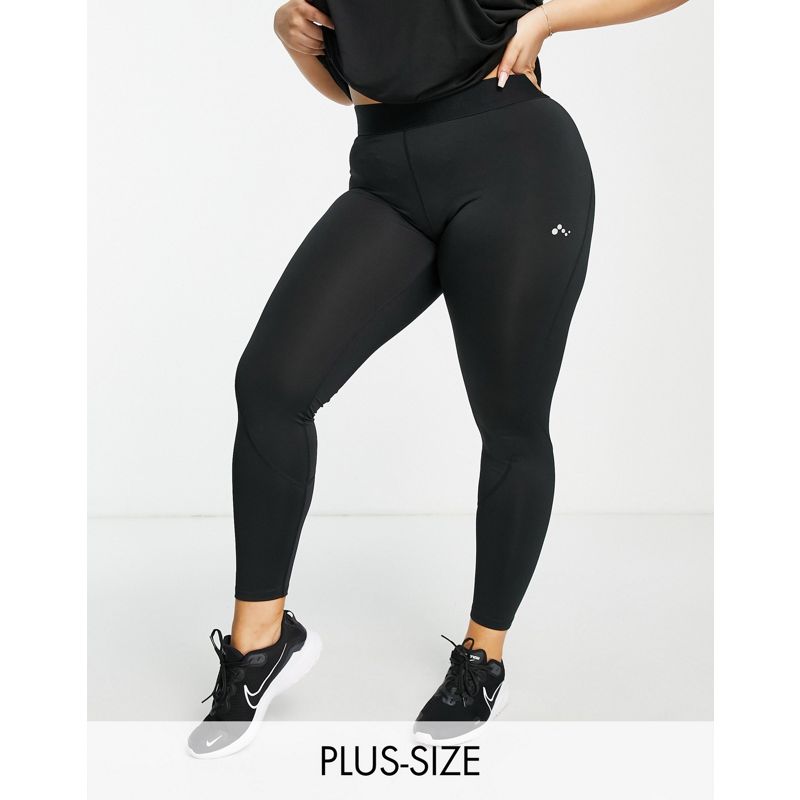 hH0ld Donna Only Play Curve - Leggings sportivi neri
