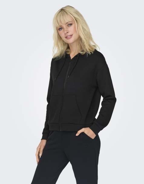 Only Play – Kapuzenpullover in Schwarz - view 1