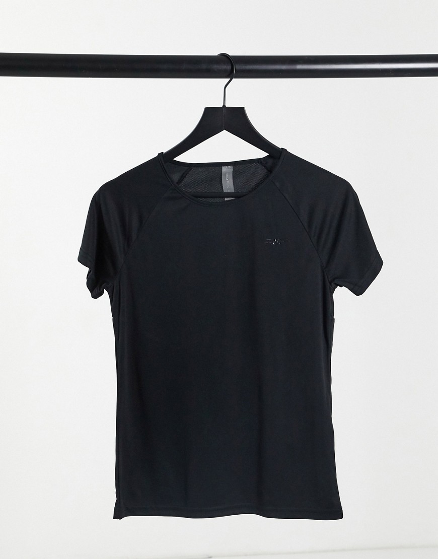 Only Play mesh workout tee in black