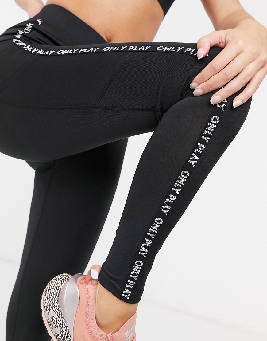 Only Play Nylah training tights in black