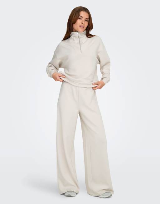 Only Play - Pantaloni felpati color pietra pomice, 3 di 5
