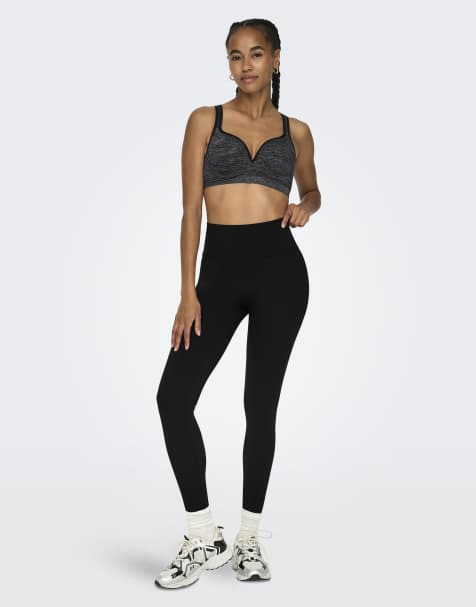 Only Play – Sport-Leggings in Schwarz - view 1