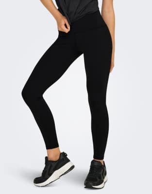 Only Play - Sport-Leggings in Schwarz