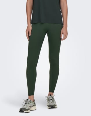 Only Play - Sport-Leggings in Skarabäus-Blau