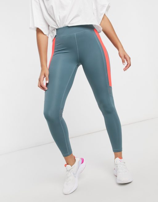 Only Play Tall training leggings in goblin blue