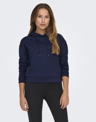 Sweat à capuche - Bleu marine XL