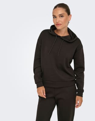 Sweat à capuche - Gâteau au chocolat-Brown XL