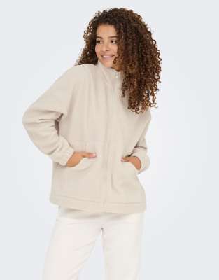 Sweat en polaire - Pierre ponce-Multicolore M