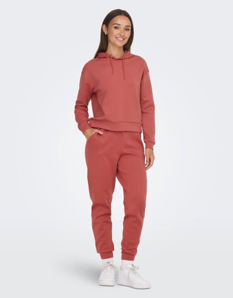 Only Play - Sweatpants in rhododendron rood - view 1