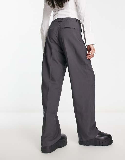 Heath Trouser in CHARCOAL GREY