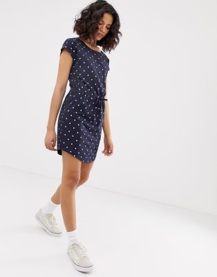 polka dot tie dress