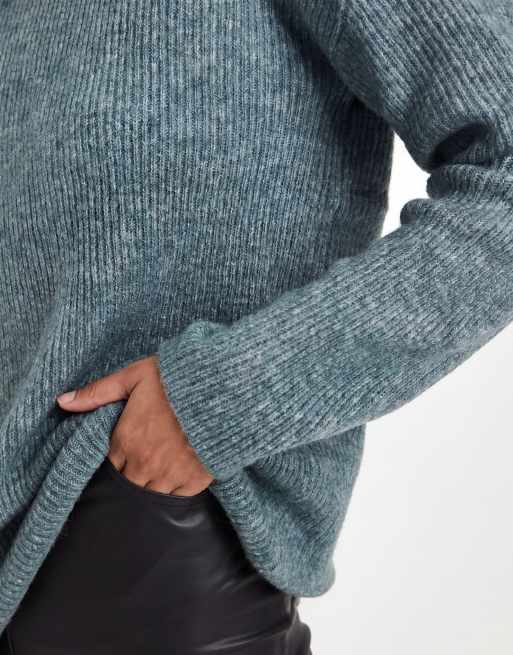 Only - Pull à encolure ronde - Vert , 2 de 4