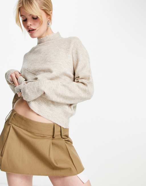 ONLY - Pull en maille - beige Taille M Couleur Beige