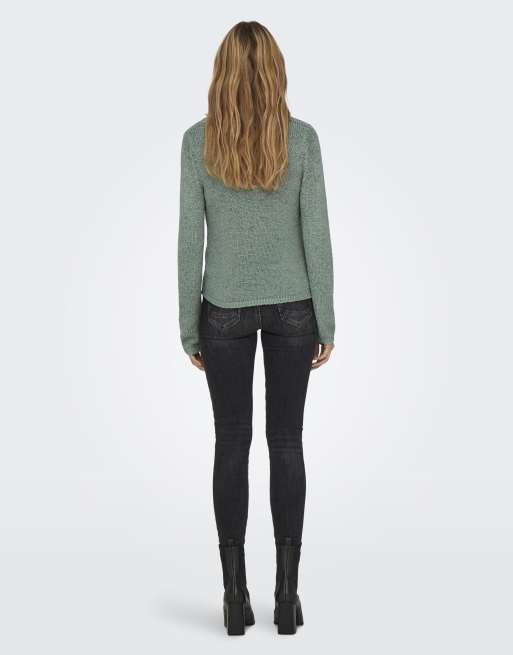 ONLY pull en maille vert, 2 de 7