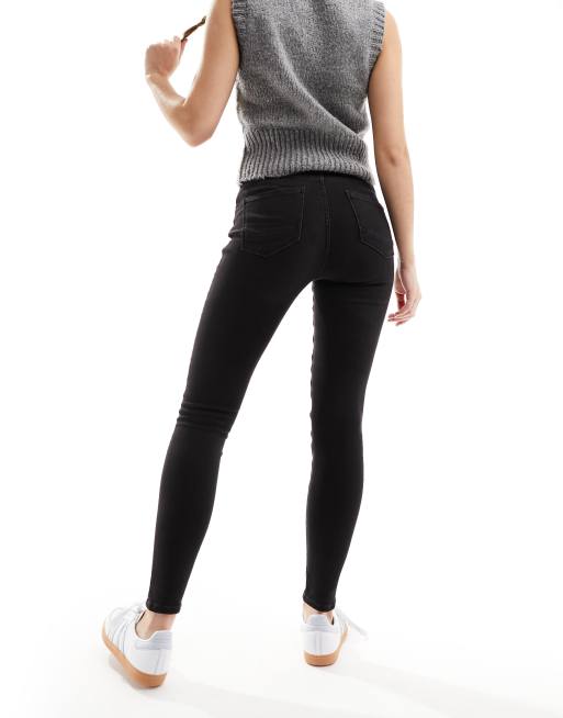 ONLY push up skinny jeans in black , 5 of 5