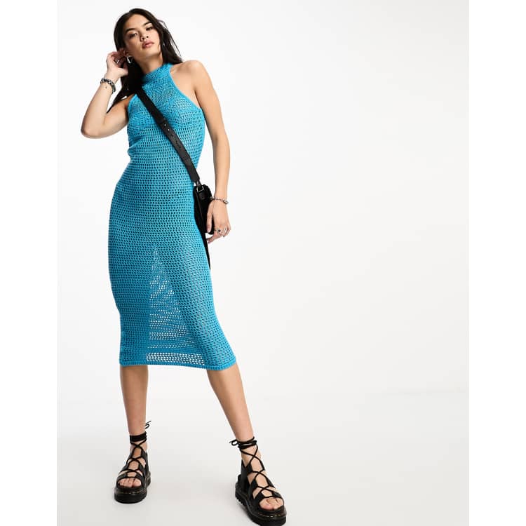 25SS新作【MARITHE】W CROCHET SLEEVELESS KNIT DRESS DRESS - MARITHE FRANCOIS GIRBAUD