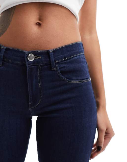 ONLY – Rain – Skinny-Jeans in dunkler Waschung , 4 von 5