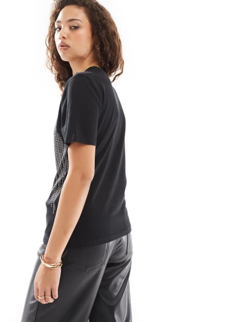 Only black t shirt clearance