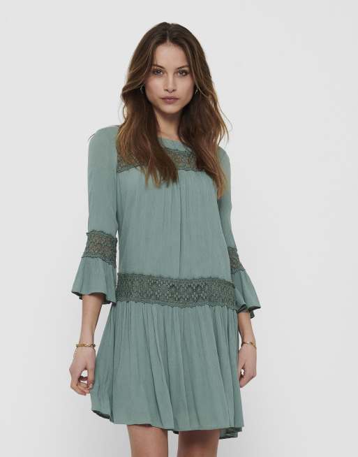 ONLY - Robe - Vert chinois