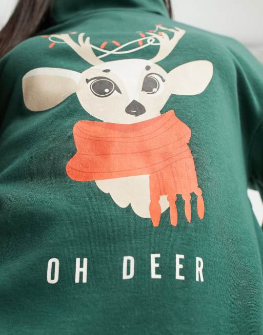 Oh deer shop christmas sweater