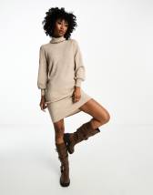 & Other Stories belted knit dress in beige | ASOS