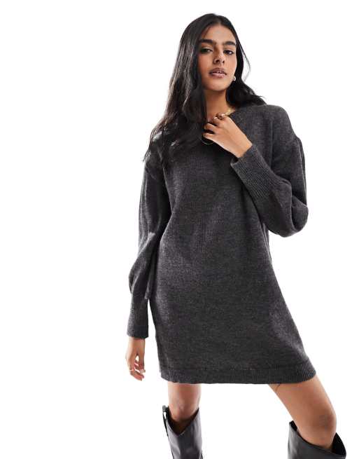 Charcoal cheap jumper dress