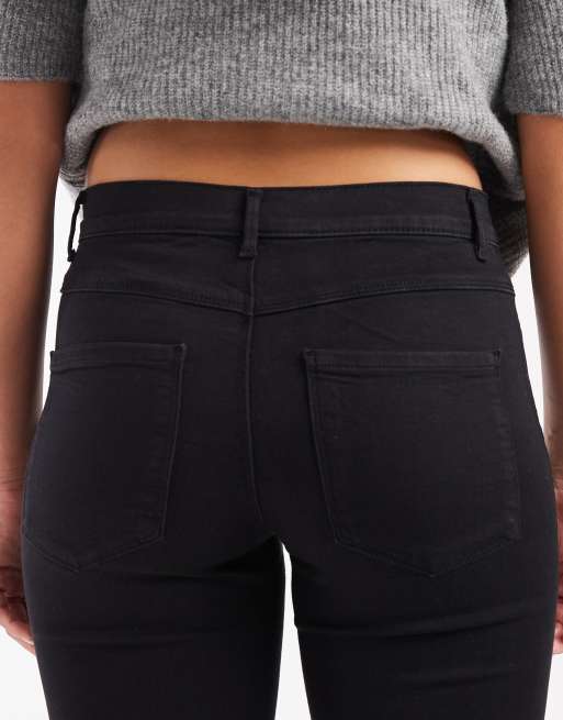 Only - Royal - Jeans skinny a vita alta neri , 4 di 5