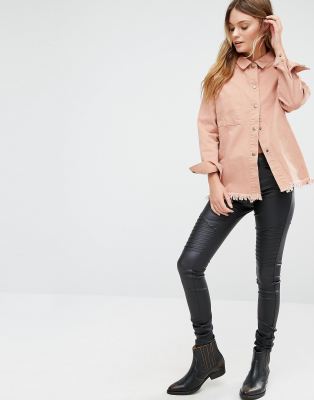 only new royal coated biker skinny fit jeans