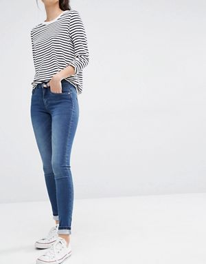 Light Wash Jeans | High Waisted, Distressed & Skinny | ASOS