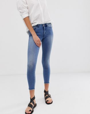 Only - Royal - Regular skinny jeans-Blauw