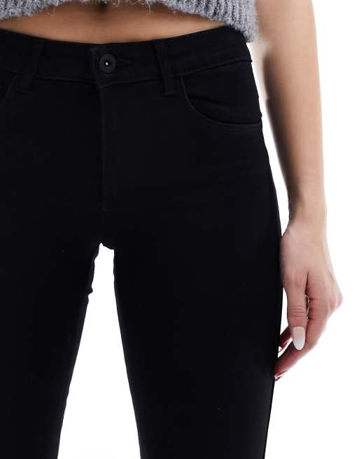 ONLY - Royal - Sorte skinny-jeans med almindelig talje , 4 af 5