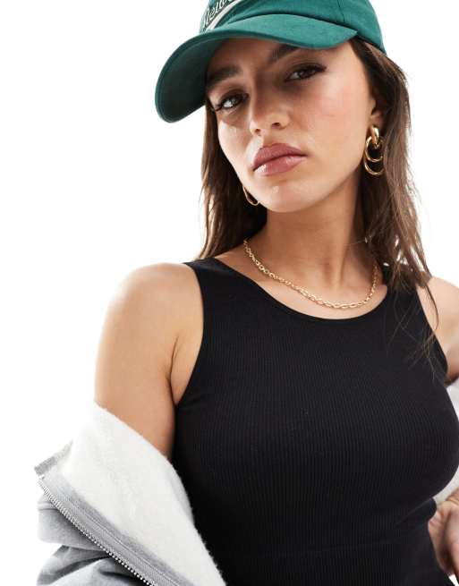 Only seamless crop top in black - part of a set , 2 of 4