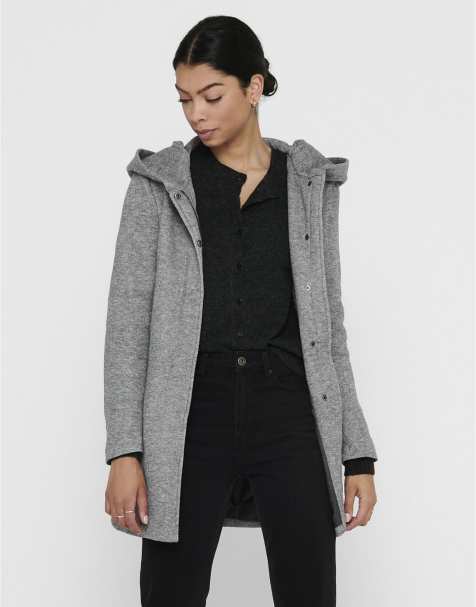 ONLY Sedona cappotto leggero grigio - view 1