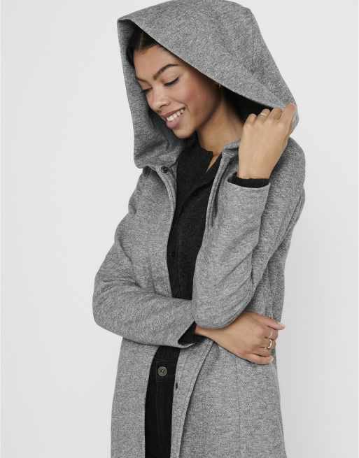 ONLY Sedona leichter Mantel in Grau, 5 von 7