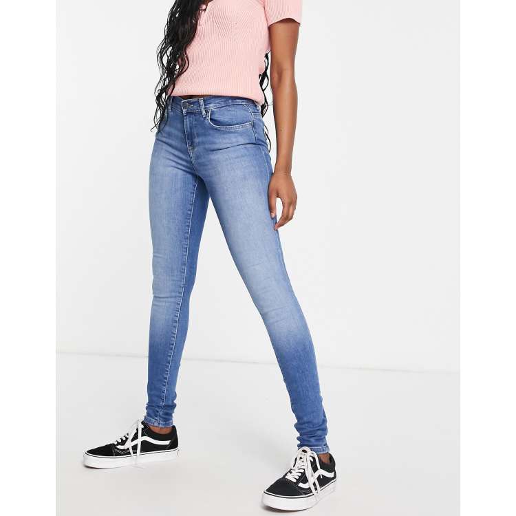 shape life regular fit jeans in light blue denim | ASOS