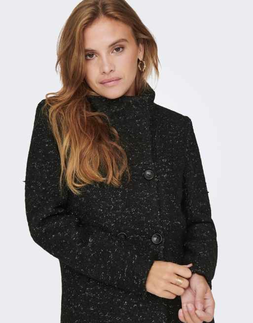 ONLY short pea coat in black, 5 of 7