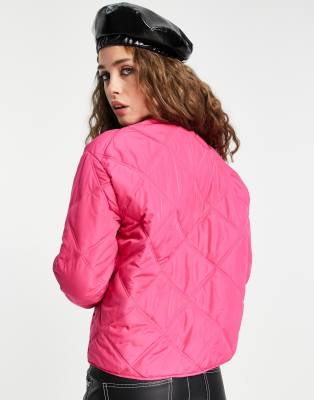 short quilted jacket only