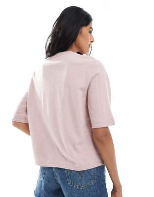 ONLY SHORT SLEEVE KNIT CARDIGAN 