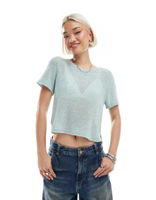 ONLY SHORT SLEEVE KNITTED TOP