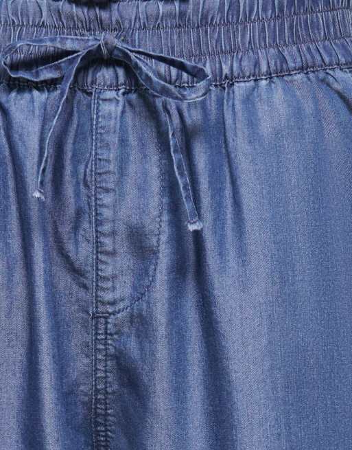ONLY shorts i mörkblå denim, 5 av 7