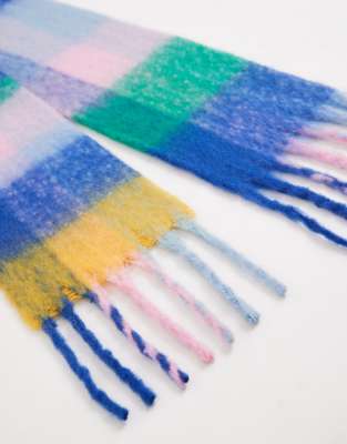 Only Soft Scarf In Blue