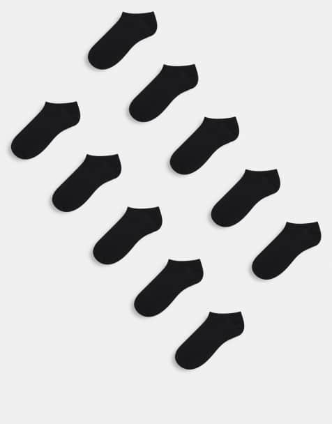 Only & Sons 10 pack socks in black - view 1