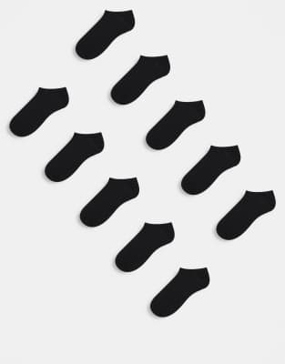 Only & Sons – 10er-Pack Socken in Schwarz - view 1
