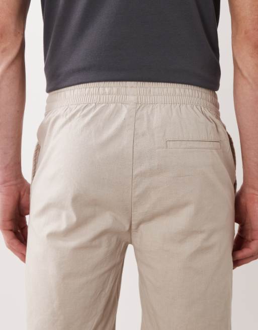 ONLY & SONS 2 pack cotton rich shorts in black and beige, 5 of 5