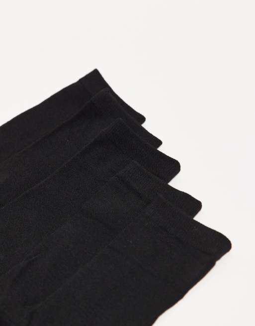 ONLY & SONS 5 pack socks in black, 3 of 3